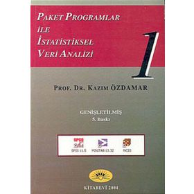 PAKET PROGRAMLAR İLE İSTATİSTİKSEL VERI ANALIZI 2 - KAZIM ÖZDAMAR