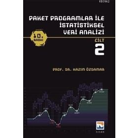 Paket Programlar ile İstatistiksel Veri Analizi Cilt 2 - Kazım Özdamar