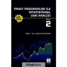 Paket Programlar ile İstatistiksel Veri Analizi Cilt 2 - Kazım Özdamar