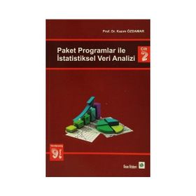 Paket Programlar ile İstatistiksel Veri Analizi Cilt 2 - Kazım Özdamar