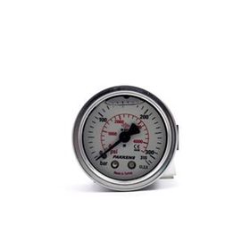 Pakkens 0-315 Bar 63 mm Arkadan Bağlantılı Panotipi Gliserinli G 1/4 inç Manometre