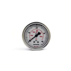Pakkens 0-40 Bar 50 mm Arkadan Bağlantılı Gliserinli G 1/4 inç Manometre