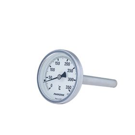 Pakkens 63 mm 10 cm Arkadan Bağlantılı Termometre