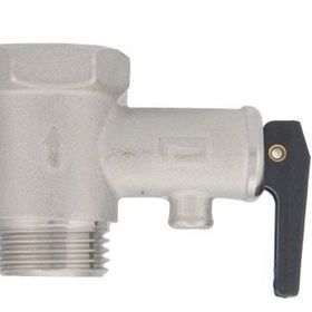 Pakkens DN15 11 Bar Mandallı 1/2 inç Termosifon Emniyet Ventili