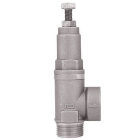 Pakkens DN15 Erkek 1/2 inç Ayarlı Emniyet Ventili