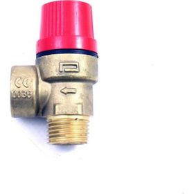 Pakkens DN25 6 Bar Erkek 1/2 inç Emniyet Ventili