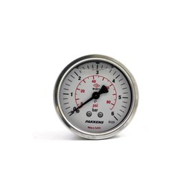 Pakkens Gliserinli G 1/4 inç 0-6 Bar 50 mm Arkadan Bağlantılı Panotipli Manometre