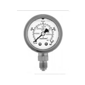 Pakkens Gliserinli G 1/4 inç 0-60 Bar 50 mm Alttan Bağlantılı Manometre