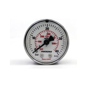 Pakkens Kuru G 1/4 inç 0-40 Bar 63 mm Arkadan Bağlantılı Manometre