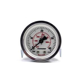 Pakkens Kuru G 1/4 inç 0-40 Bar 63 mm Arkadan Bağlantılı Panotipi Manometre