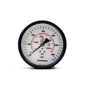 Pakkens Kuru G 1/4 inç 0-600 Bar 63 mm Arkadan Bağlantılı Panotipi Manometre