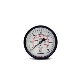 Pakkens Kuru G 1/4 inç 0-600 Bar 63 mm Arkadan Bağlantılı Panotipi Manometre