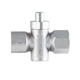 Pakkens Musluğu Butonlu Basmalı 6 Bar 1/2 inç Manometre Valfi