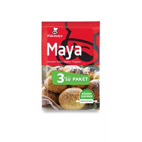 Pakmaya 3x10 gr Glutensiz İnstant Kuru Maya