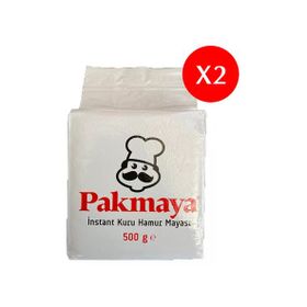 Pakmaya 500 gr Instant Kuru Hamur Mayası (2 adet)