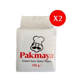 Pakmaya 500 gr Instant Kuru Hamur Mayası (2 adet)