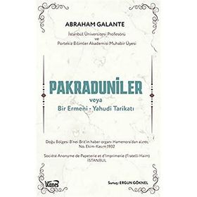 Pakraduniler Veya Bir Ermeni-yahudi Tarikatı - Kanes Yayınları