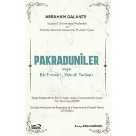 Pakraduniler Veya Bir Ermeni-yahudi Tarikatı - Kanes Yayınları