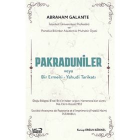 Pakraduniler Veya Bir Ermeni-yahudi Tarikatı - Kanes Yayınları