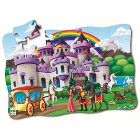 Pal Dev Masal Kalesi 30 Parça Puzzle