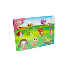 Pal Niloya Hayvanlar Ahşap Puzzle