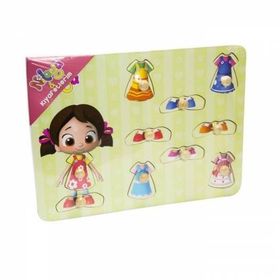 Pal Niloya Kıyafetlerim Ahşap Puzzle
