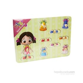 Pal Niloya Kıyafetlerim Ahşap Puzzle