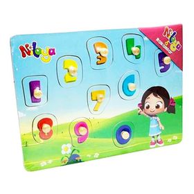 Pal Niloya Rakamlar Ahşap Puzzle