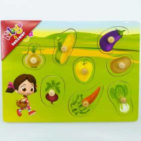 Pal Niloya Sebzeler Ahşap Puzzle