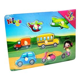 Pal Niloya Taşıtlar Ahşap Puzzle