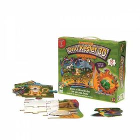 Pal Onu Keşfet 3D Puzzle Safari