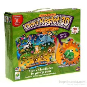 Pal Onu Keşfet 3D Puzzle Safari