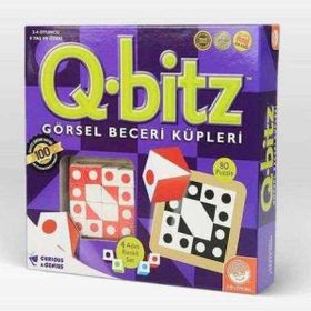 Pal Q-Bitz Görsel Beceri Küpleri Mindware Akıl ve Zeka Okul Turnuva Oyunu