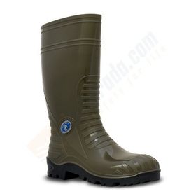 Palalı S4 118 Pvc Çelik Burunlu Emniyet Çizmesi