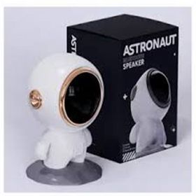 Paleon Z18 Astronot Speaker Beyaz Bluetooth Hoparlör