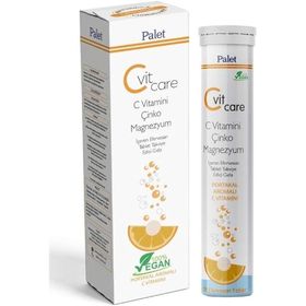 Palet Cvitcare Vitamin C 20 Efervesan Tablet
