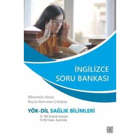 Palet Yayınları 2021 YÖK-Dil Sağlık Bilimleri İngilizce Soru Bankası