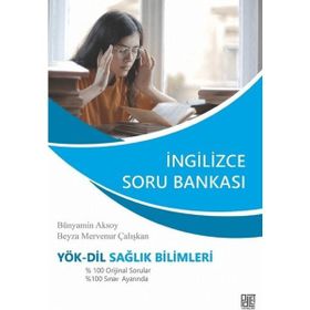 Palet Yayınları 2021 YÖK-Dil Sağlık Bilimleri İngilizce Soru Bankası
