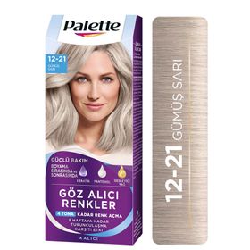 Palette 12.21 Gümüş Sarı ICC Kalıcı Krem Boya