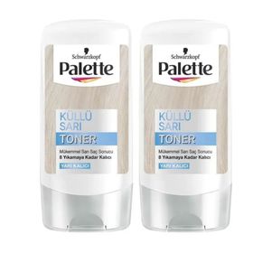 Palette 2 Adet Küllü Sarı Toner Yarı Kalıcı Saç Boyası