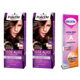 Palette 3.65 Çikolata Kahve 2'li Saç Boyası