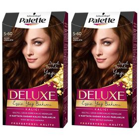 Palette 5.60 Sıcak Çikolata Deluxe 2'li Saç Boyası