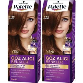 Palette 5-68 Kestane 2 Adet Saç Boyası
