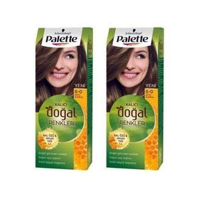 Palette 6.0 Koyu Kumral 2 Adet Saç Boyası