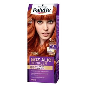 Palette 7.77 Yoğun Bakır 3 Adet Saç Boyası