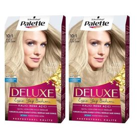 Palette Deluxe 10-1 Küllü Açık Sarı 2 Adet Saç Boyası