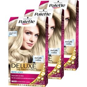 Palette Deluxe 10-1 Küllü Açık Sarı 3 Adet Saç Boyası