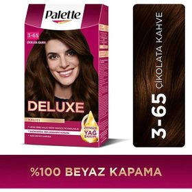 Palette Deluxe 3.65 Çikolata Kahve 4 Adet Saç Boyası