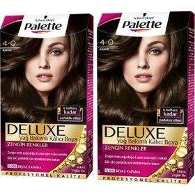Palette Deluxe 4.0 2 Adet Kahve Saç Boyası