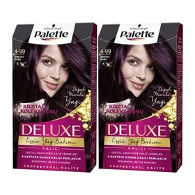 Palette Deluxe 4-99 Ametist Moru x2 Saç Boyası